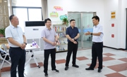 校党委书记毕明福到相山校区“一站式”学生社区服务中心调研指导工作
